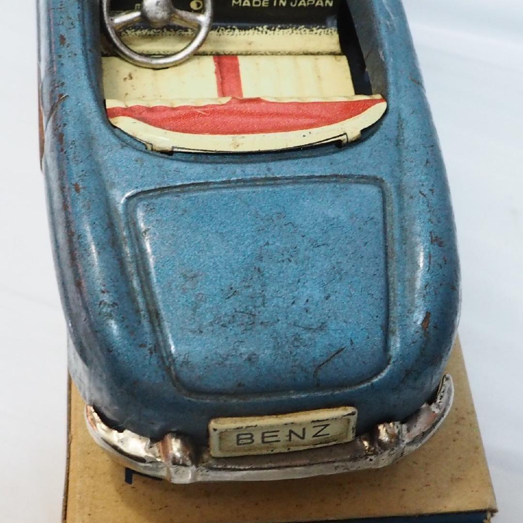 TANY GIANTメルセデスベンツ300SL青Aブリキtin箱付toy car