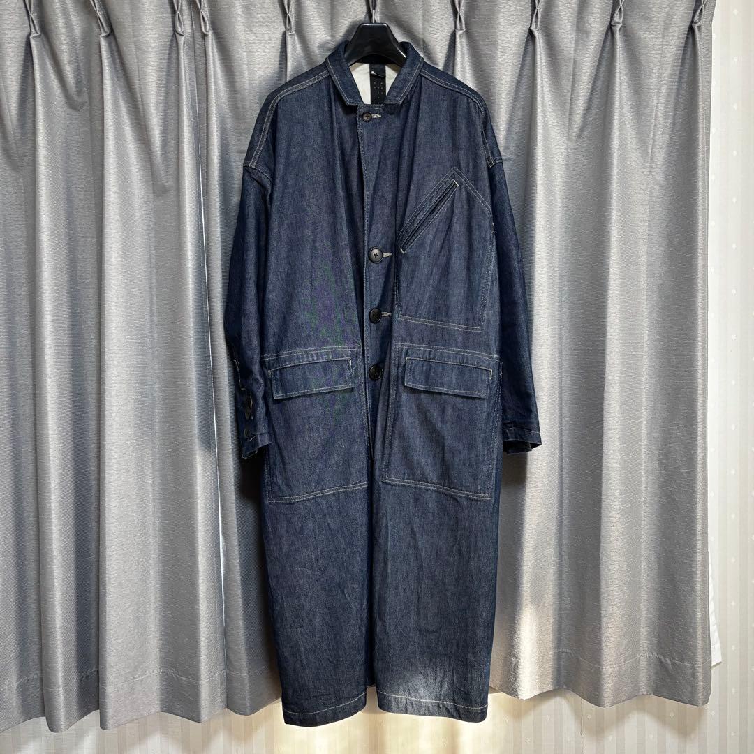 the viridi-anne デニムオーバーコート