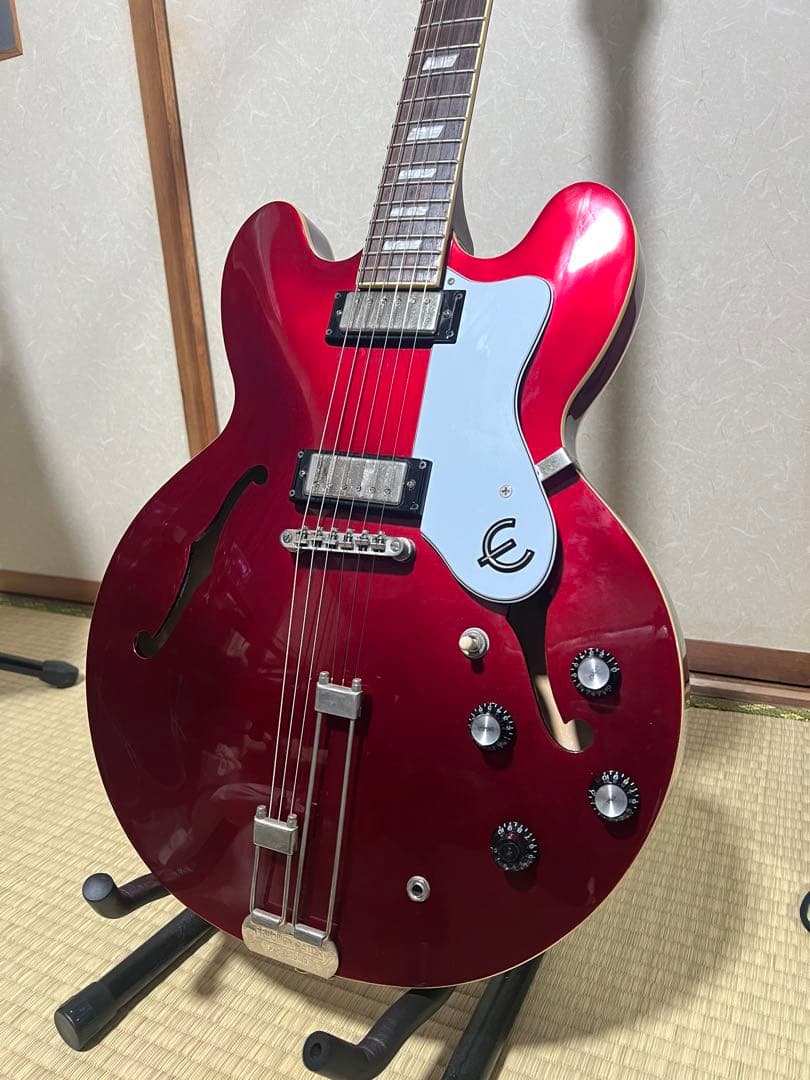 ギター Epiphone Riviera Sparkling Burgundy 2021