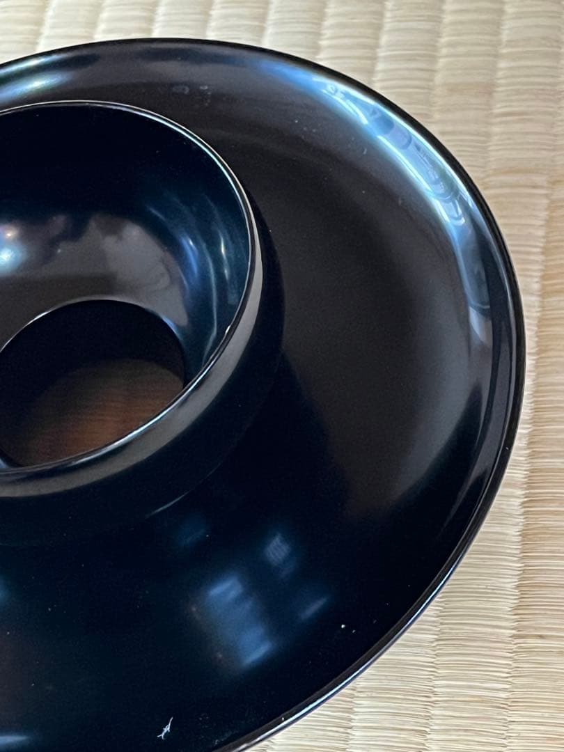 本銀フクリン付　油滴天目茶碗　天目台