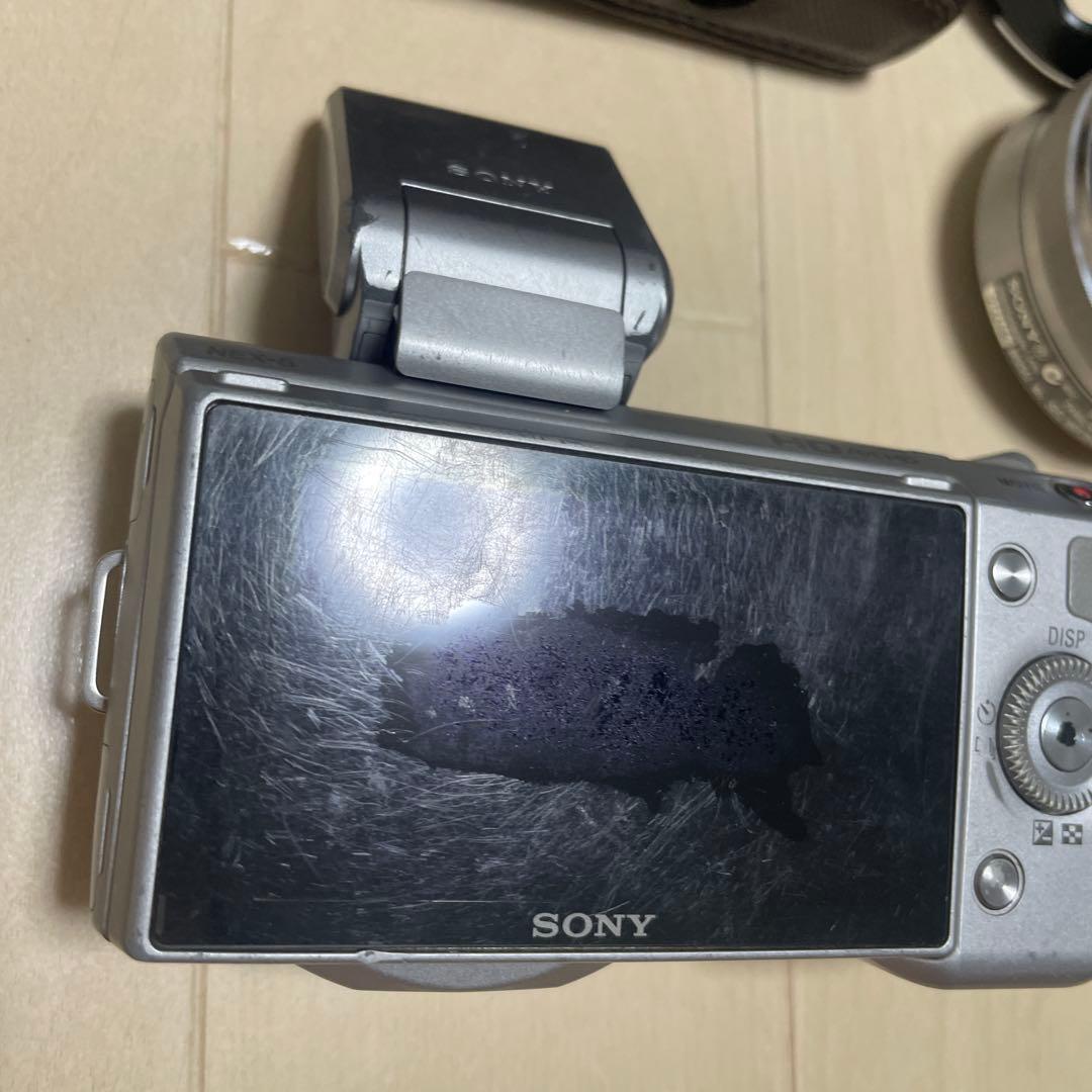 SONY NEX-5 ミラーレスカメラ シルバー　SEL16F28