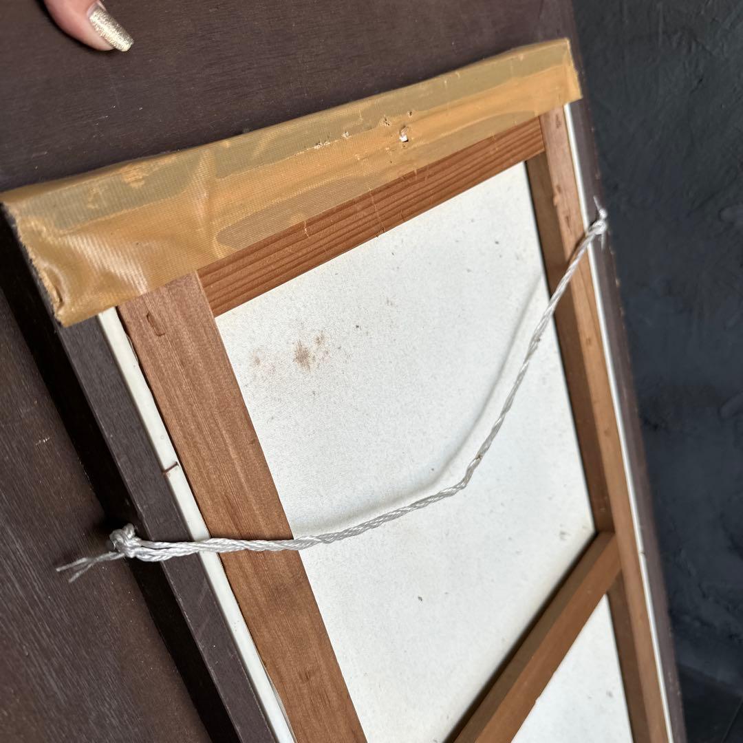 びっくり瞬間的お値下げ❣️圧巻❣️ドミニクアングル　泉　豪華額縁