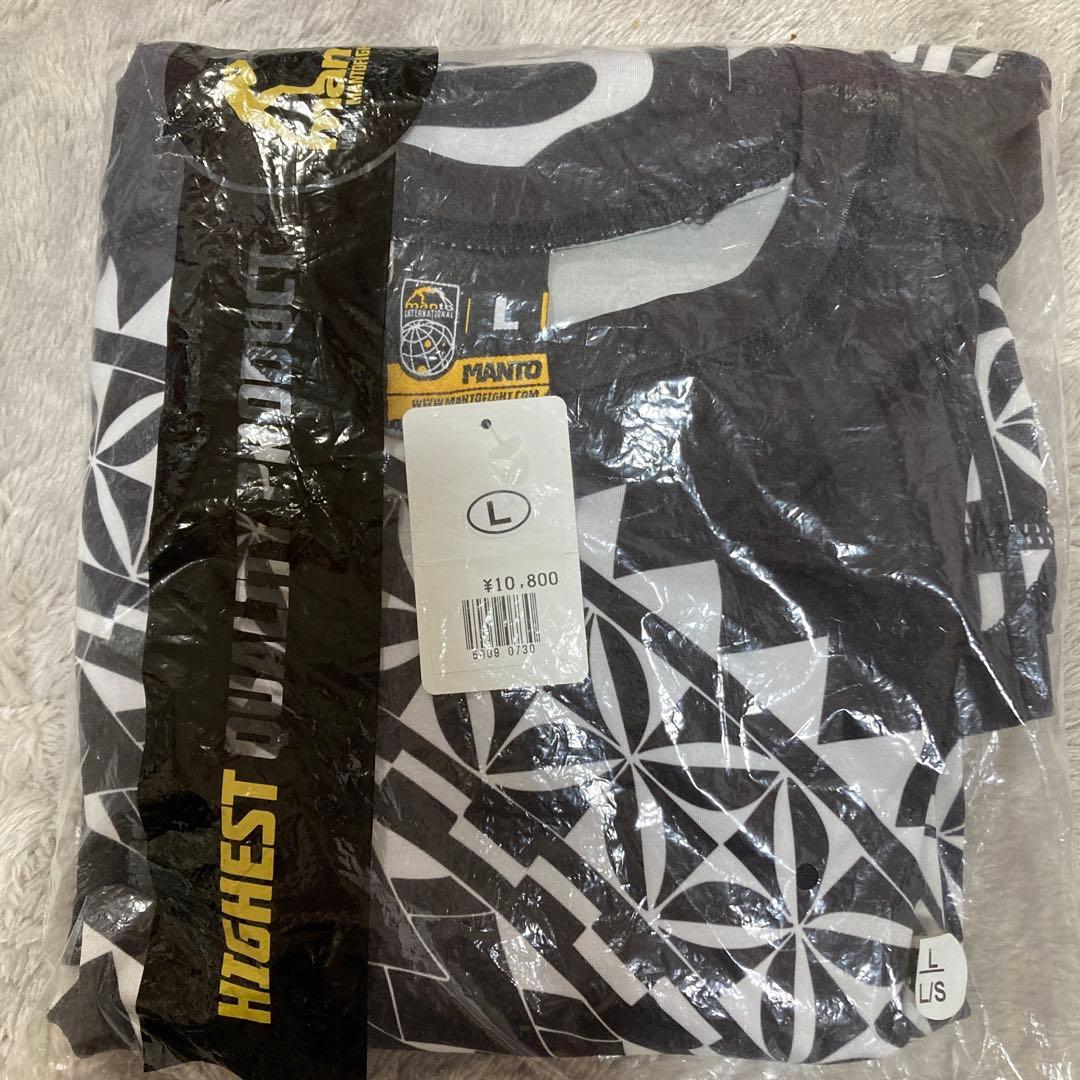 KRAZY BEE トライバルデザイン 長袖カットソー Lクレイジービー格闘技