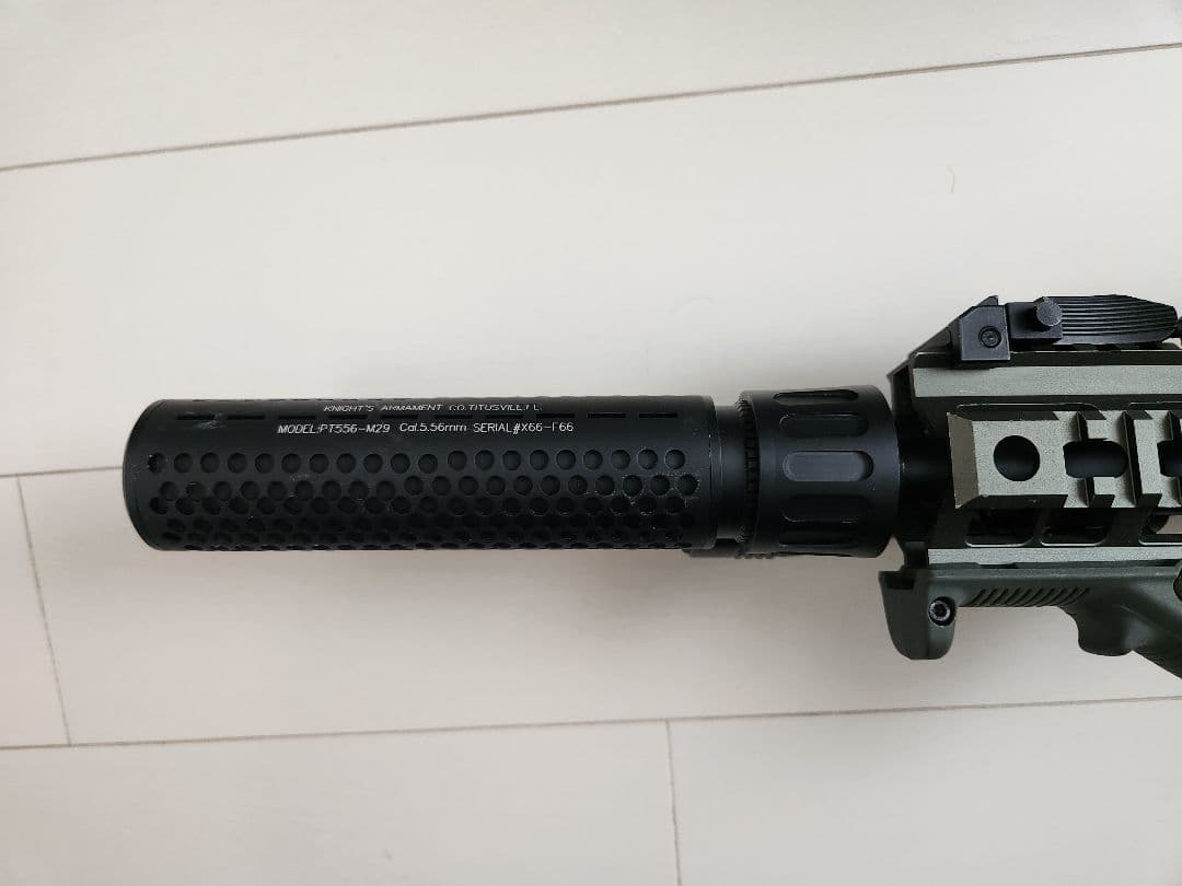 東京マルイ M4 MWS CQBR ブロック１ FBI HRT風 カスタム