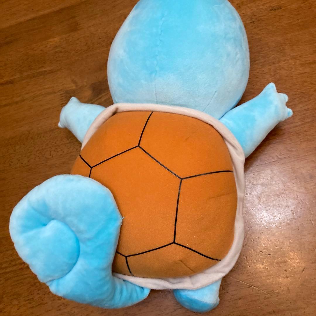 ゼニガメ　ぬいぐるみ　パートナーネームプレート付き