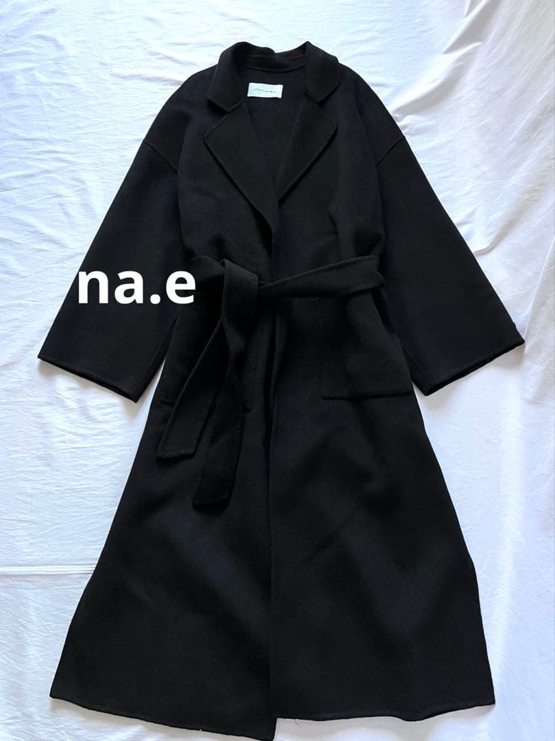 na.e Standard Wool Coat スタンダードウールコート　ロング
