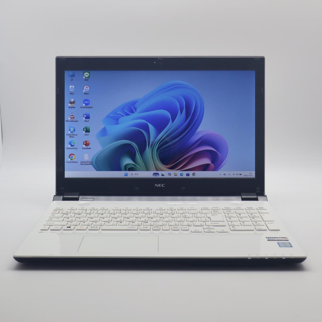 NEC i3 ノートPC SSD メモリ8GB Windows11 オフィス付き