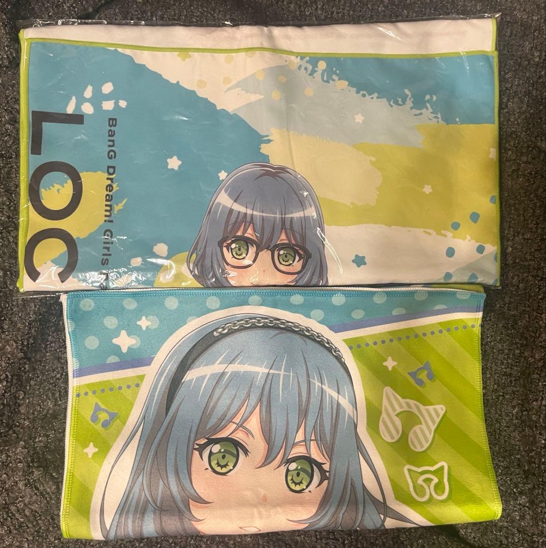 バンドリ ロック 朝日六花 富士急 マイクロファイバータオル 2枚セット