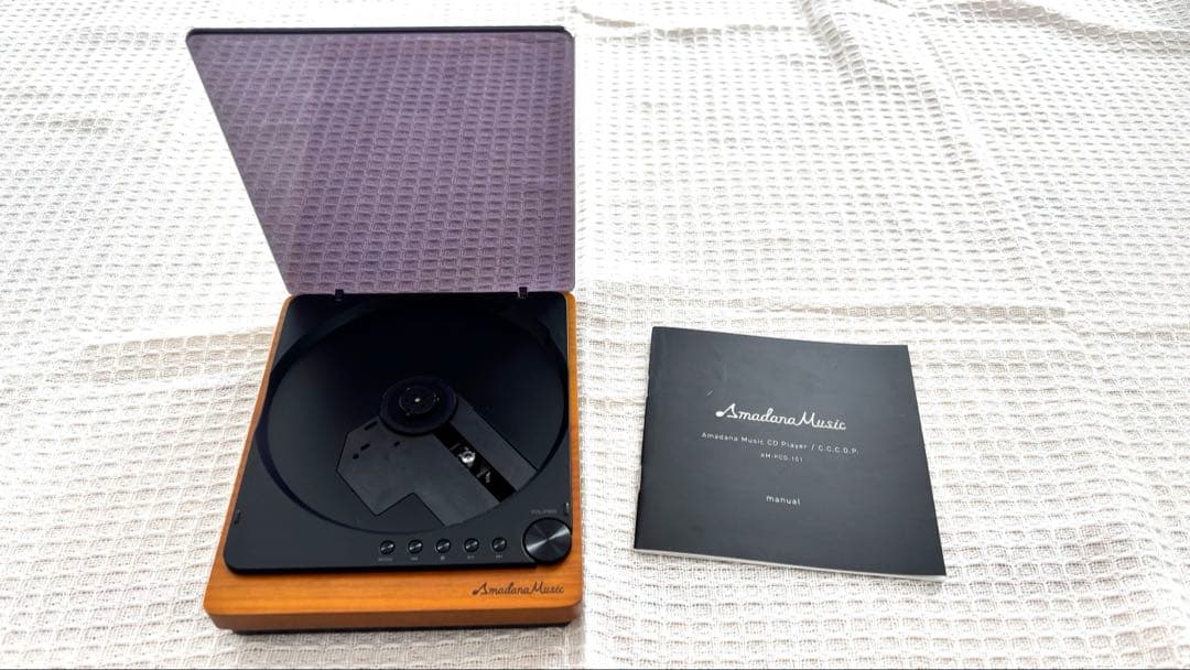 【匿名配送】Amadana Music ポータブルCDプレーヤー