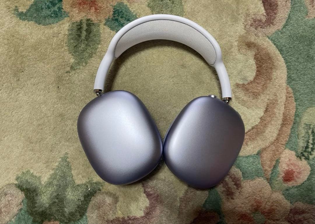 AirPods Max パープル 美品 Apple 純正 箱付き