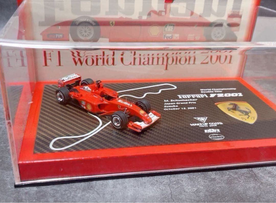 ミニカー BBR Make up 1/43 SCUDERIA FERRARI F2001