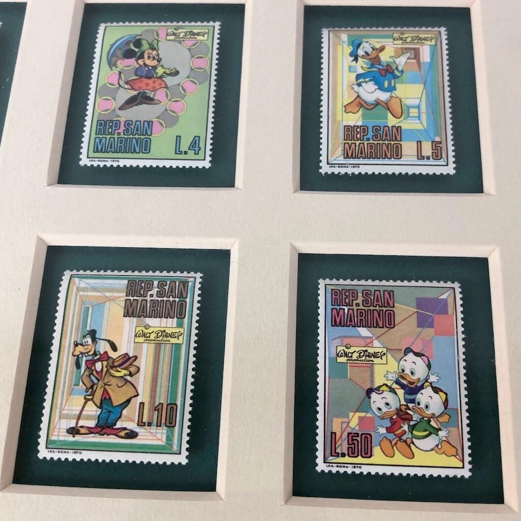 【美品✨】ディズニー 切手アート STAMP ART GALLERY