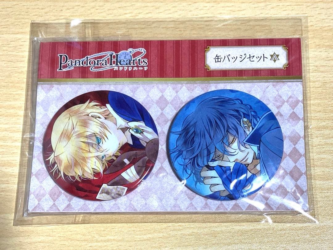 PandoraHearts 缶バッジ オズ ギルバート　パンドラハーツ