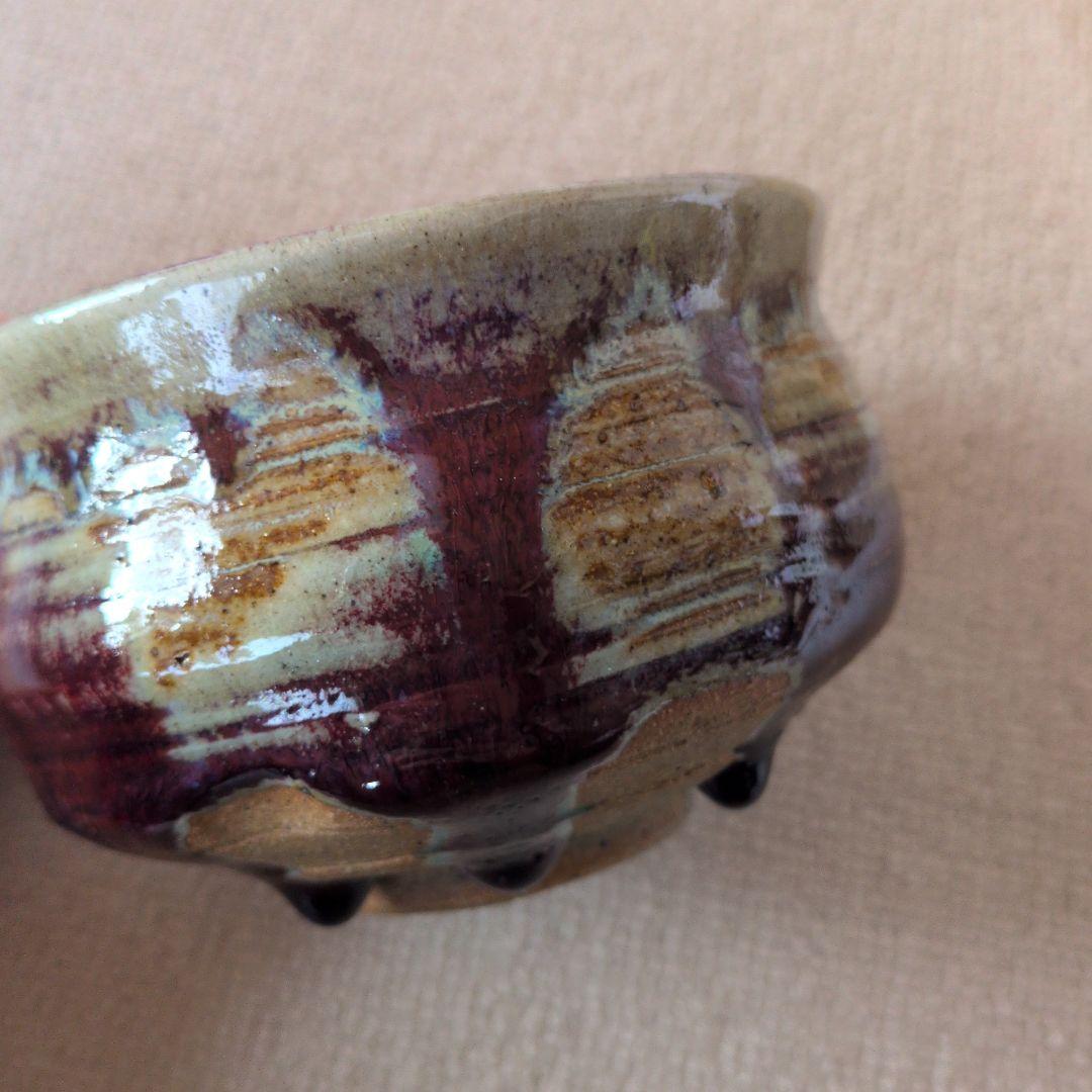 【美品】陶器製　抹茶茶碗　3個セット　お得なまとめ売り