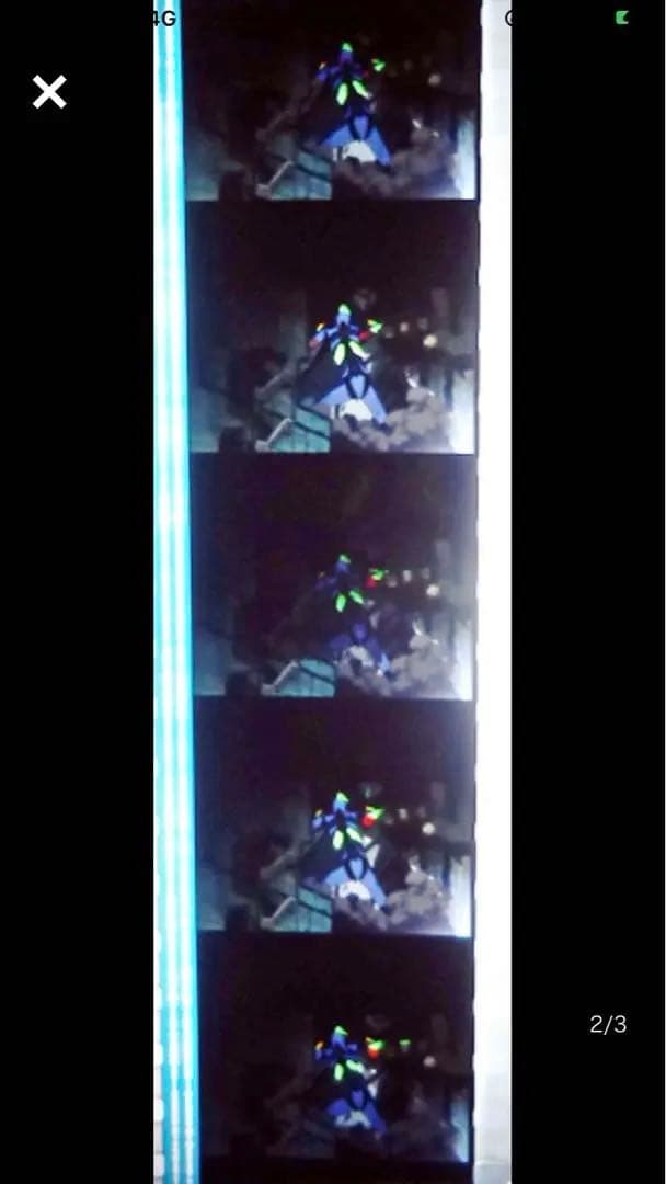 非売品エヴァ♦️劇場版 破 ♦️名場面 フィルム4枚セット♦️初号機 アスカ シンジ