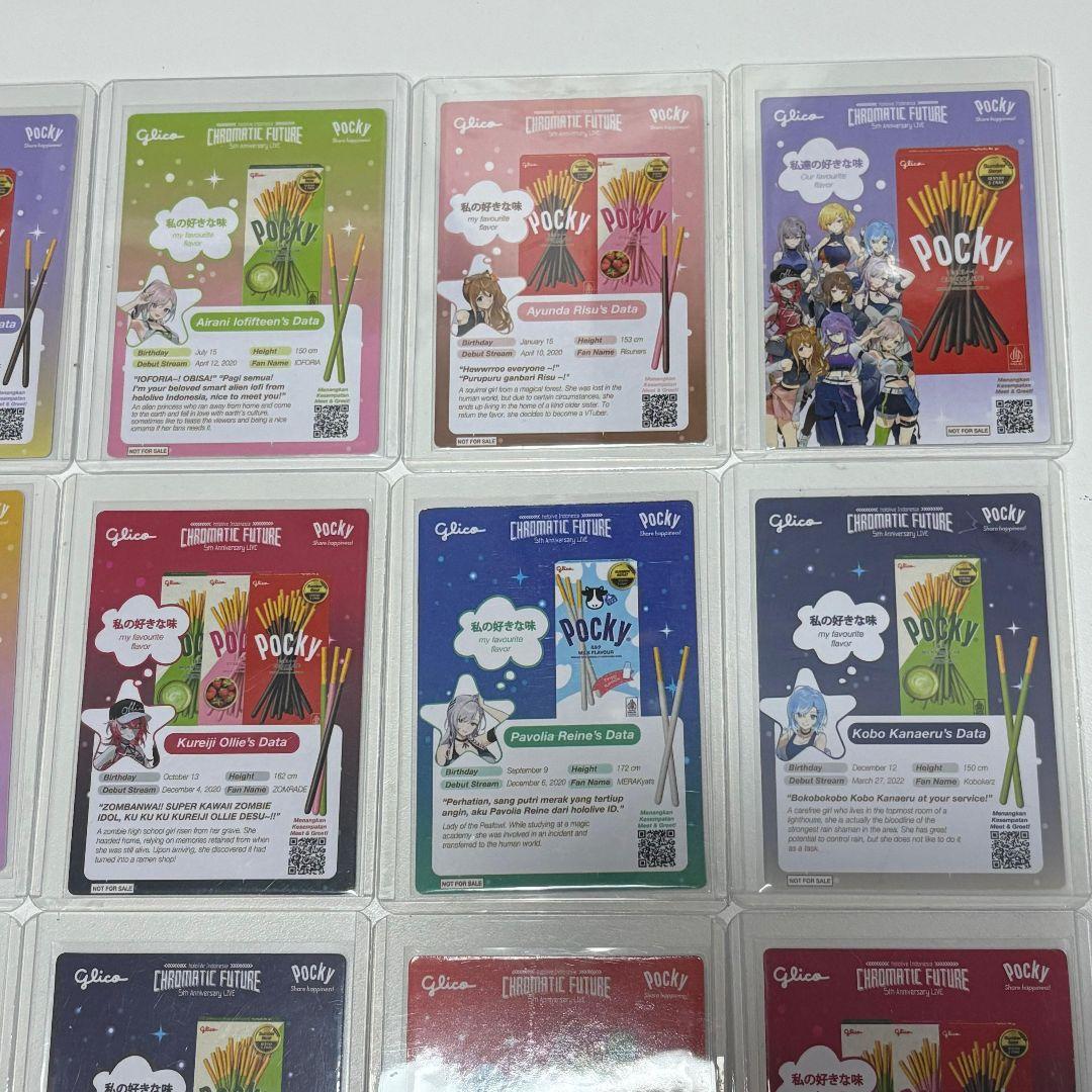 ホロライブ インドネシア ポッキーコレクションカード フルセット (12)