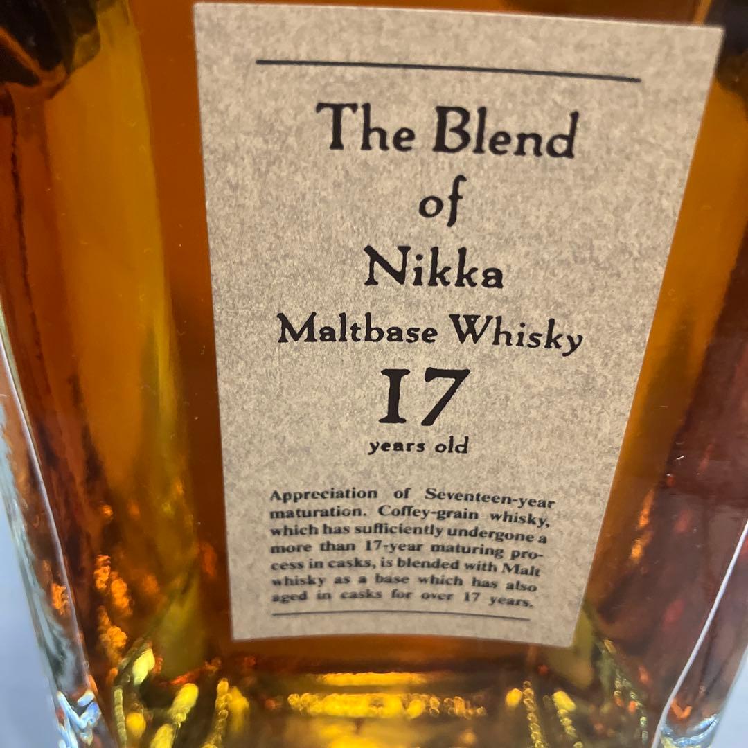 ニッカ　ザブレンドオブニッカ17年