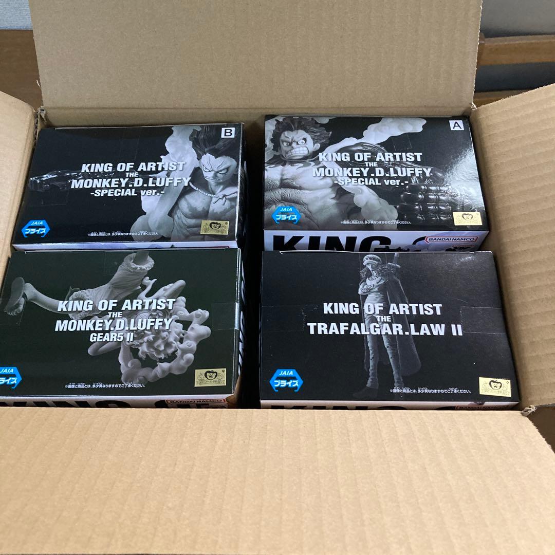 【新品・未開封】ワンピース4体まとめ売り