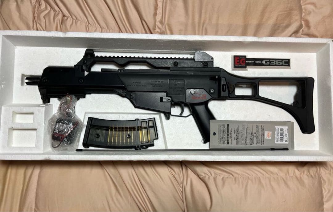 ☆ 作動OK 東京マルイ G36C スタンダード電動ガン バッテリー、充電器付☆