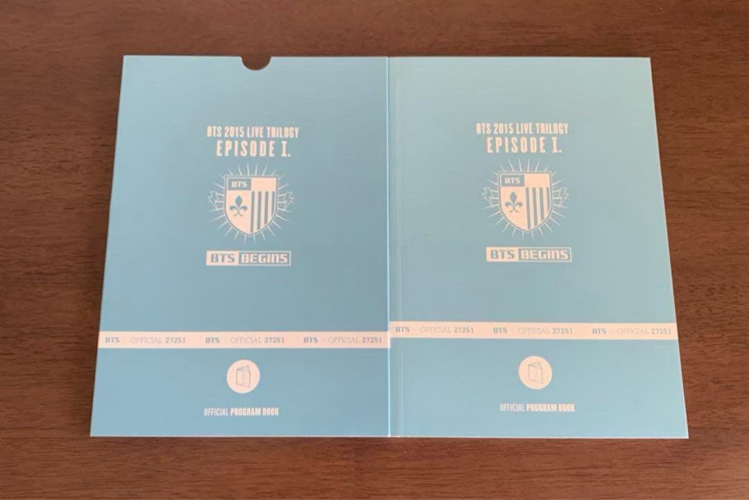 BTS ビギンズ Begins 公式　ポスター　プログラムブック　セット 2点