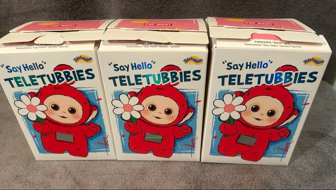popmart テレタビーズ sayhello 3個セット　内袋未開封品