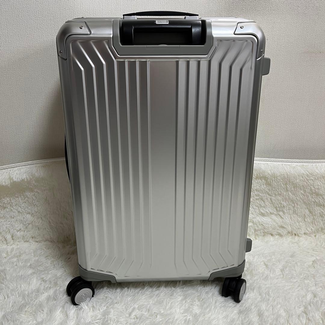 未使用品✨サムソナイト　ライトボックス　アルミニウム素材　スピナー69 71L