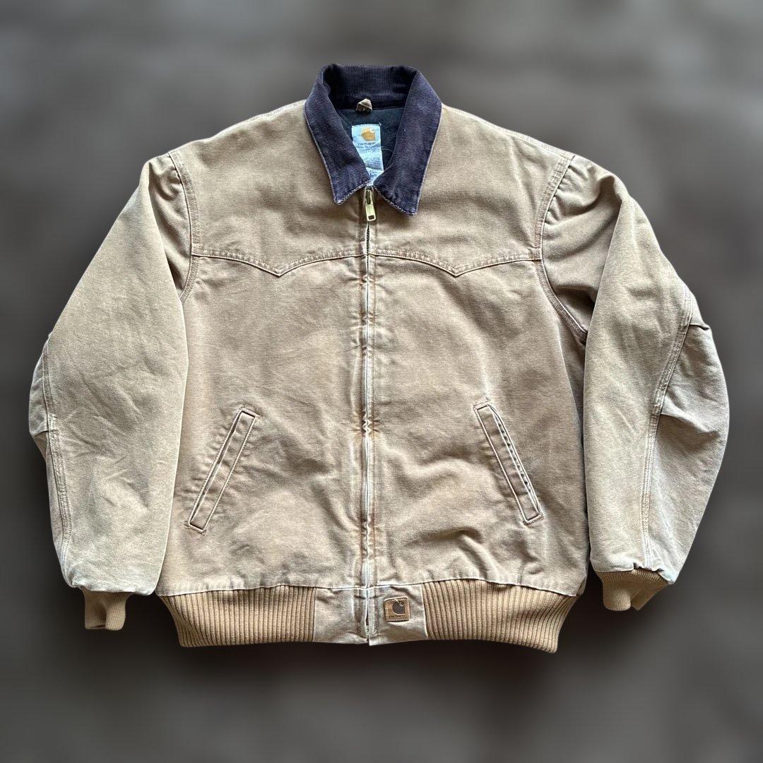 専用 状態良！ Carhartt カーハート サンタフェジャケット ベージュ系