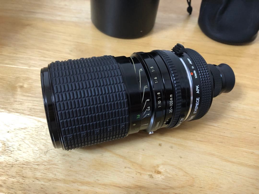 SIGMA zoom αⅡ 望遠レンズ　Kenko スコープ　セット　収納袋付き