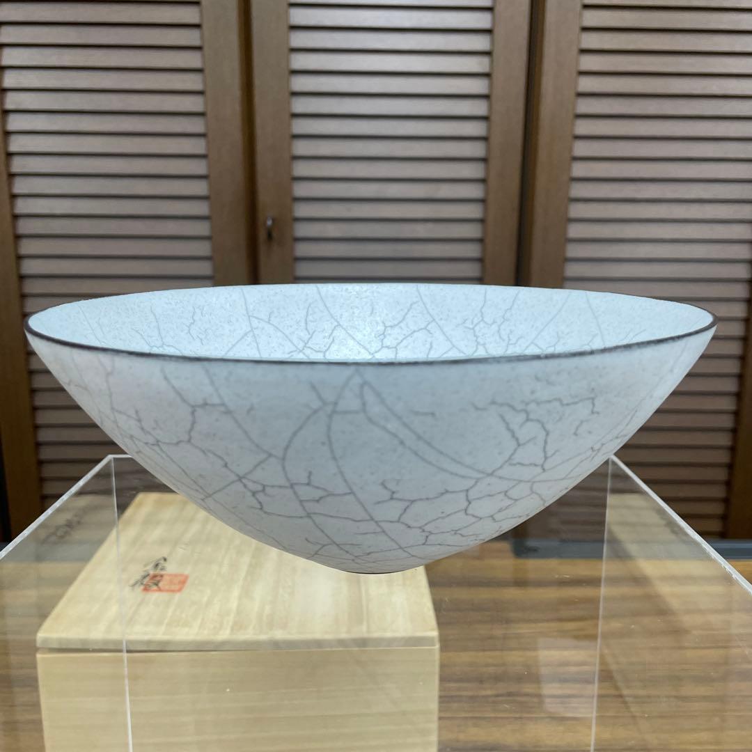 【ピノキオ】陶芸家 今泉毅 作 / 白瓷鉢 （はくじはち）