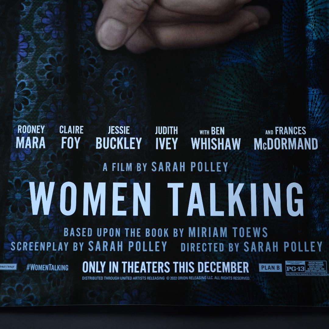 【映画館用両面ポスター】ウーマン・トーキング 私たちの選択 Ver.A