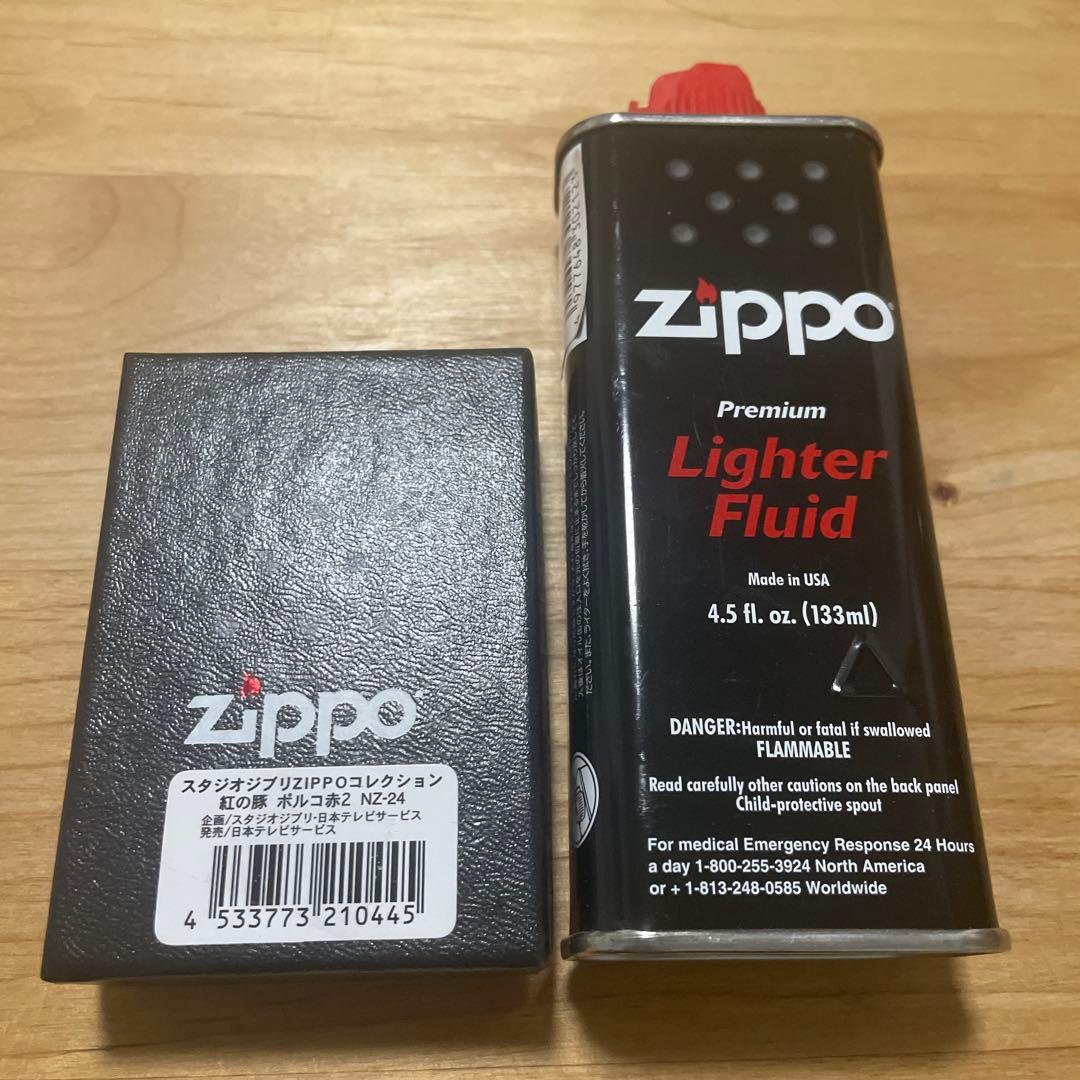 Zippo紅の豚Pico Rosso モデル