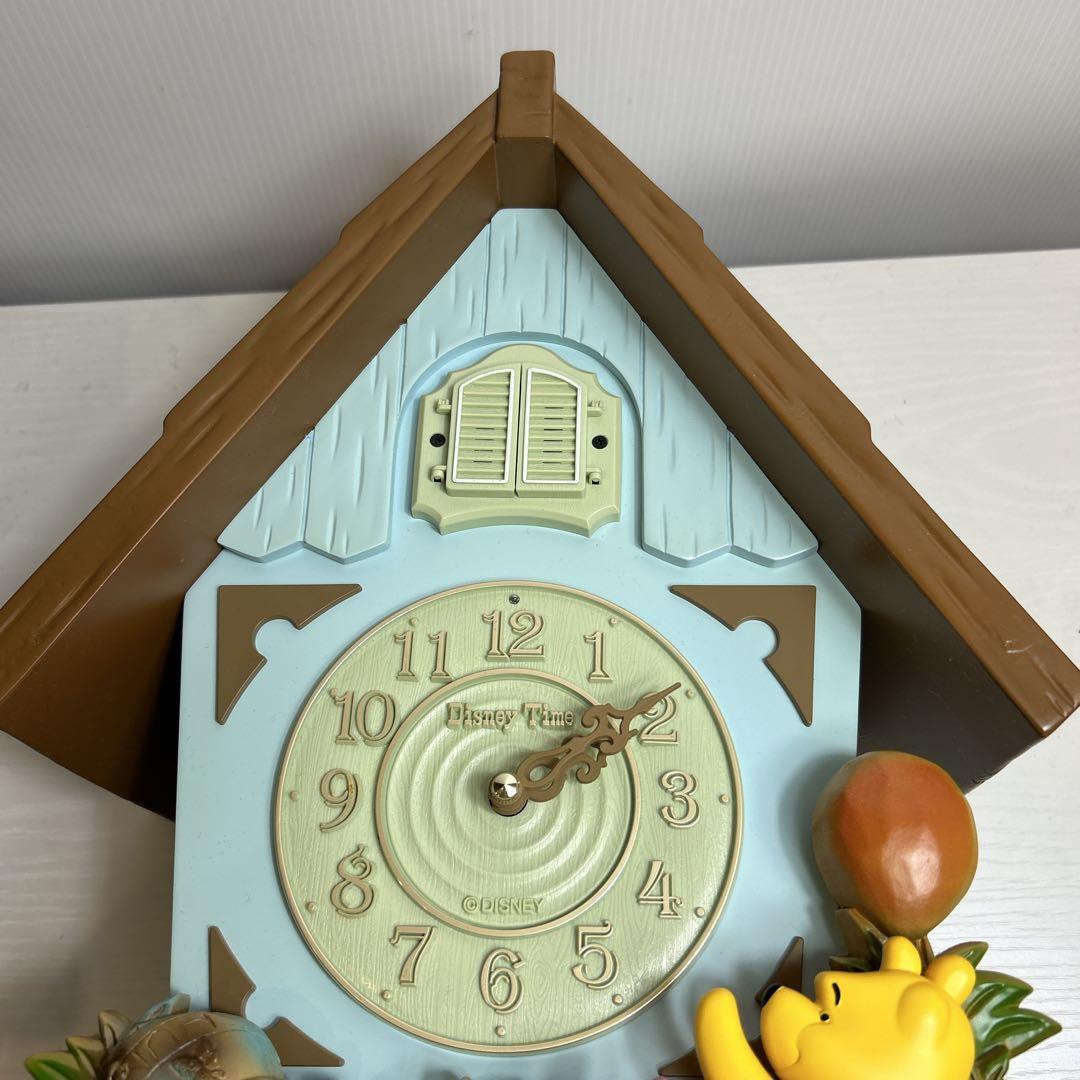 [希少] セイコー　プーさん　からくり時計　掛け時計