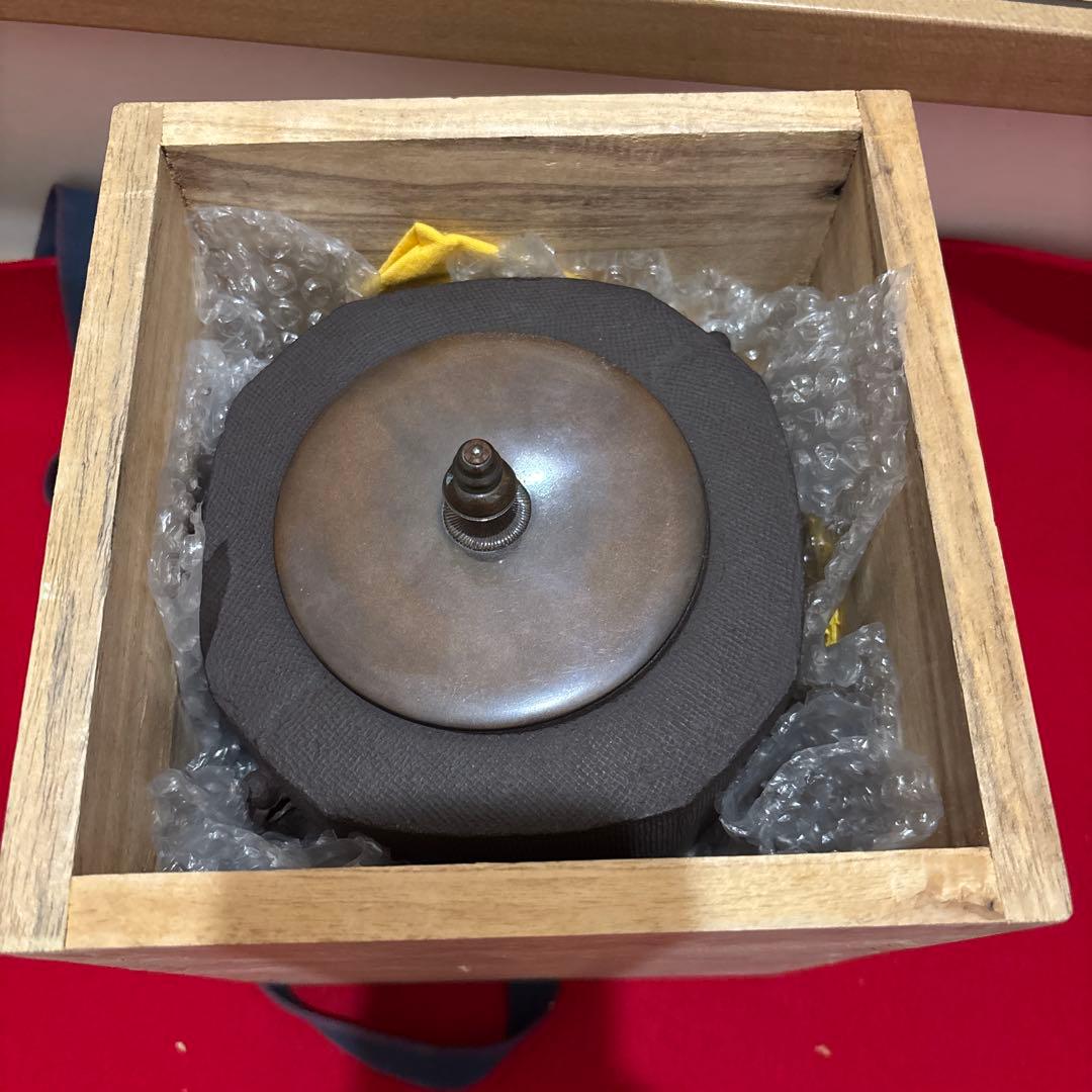 茶釜茶道具釜師畠春斎ぶんさい箱付き