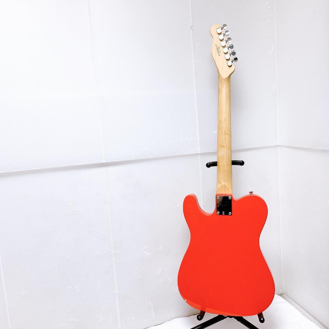 美品 Squier スクワイヤー Telecaster テレキャスター オレンジ