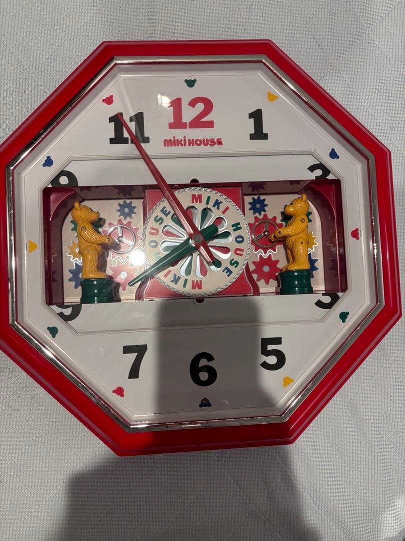 Miki House ミキハウス　からくり時計　掛け時計　レア　電池付き