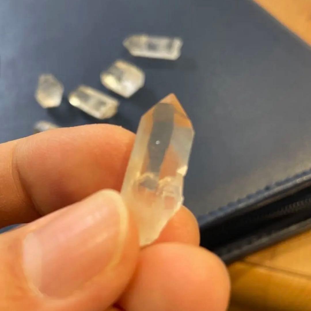 【国産鉱物】乙女鉱山産　水晶18本セット