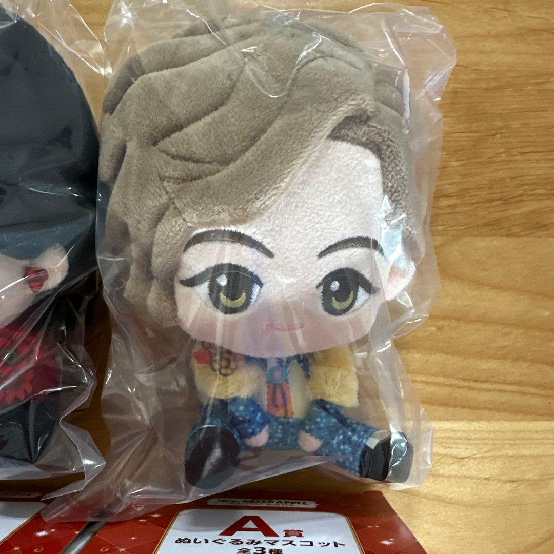 ミセスグリーンアップル　一番くじ　A賞　ぬいぐるみ・マスコット ３体セット