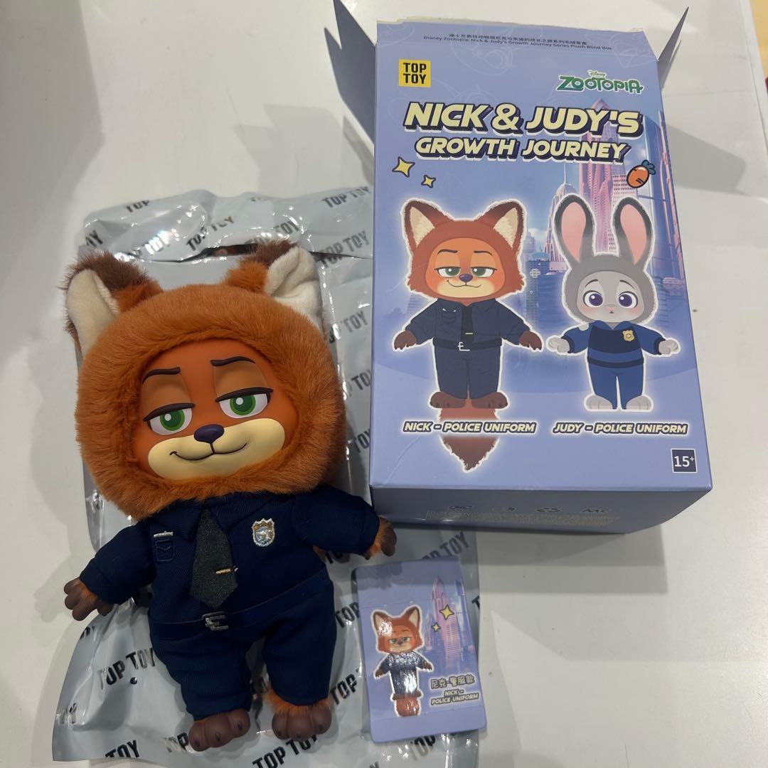 TOPTOY ディズニー ズートピア ニック 4体セット