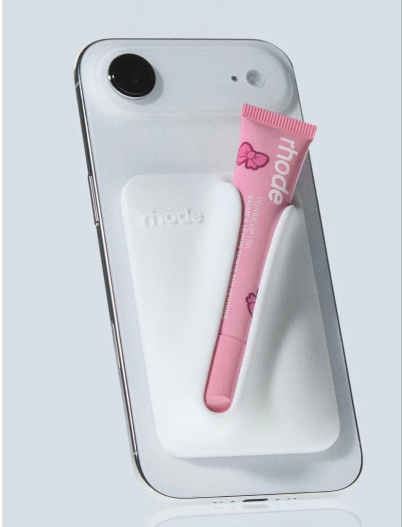 【新品未使用】rhode MagSafe lip case ホワイト　ケースのみ