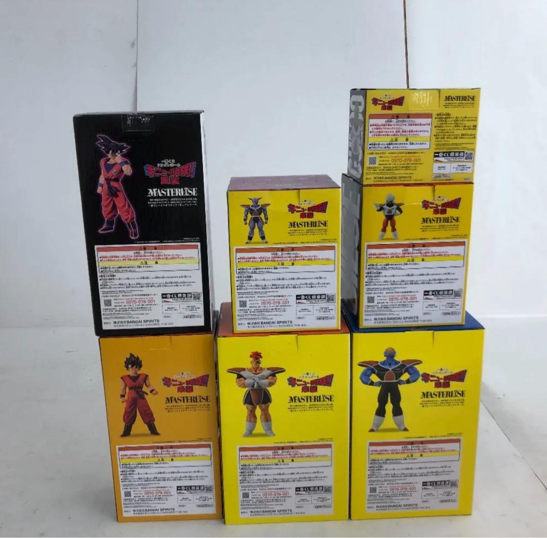 ドラゴンボール　一番くじ　ギニュー特戦隊来襲　A.B.C.D.E.F.ラストワン