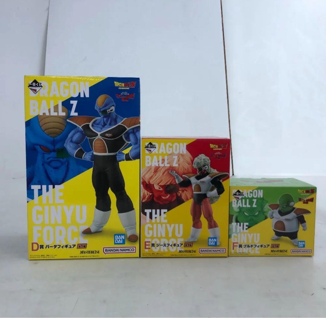 ドラゴンボール　一番くじ　ギニュー特戦隊来襲　A.B.C.D.E.F.ラストワン