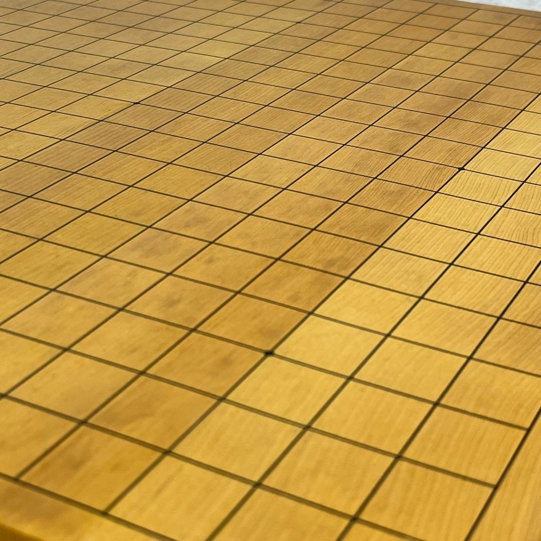 卓上碁盤 碁盤 2寸 20号 囲碁盤 柾目 ハギ ハギ盤 天地柾目