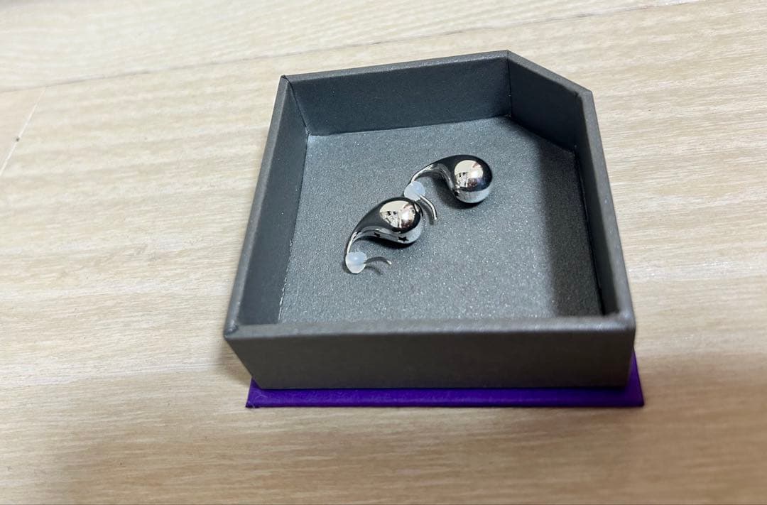 STAR JEWELRY SV925 ピアスPUFFY DROP