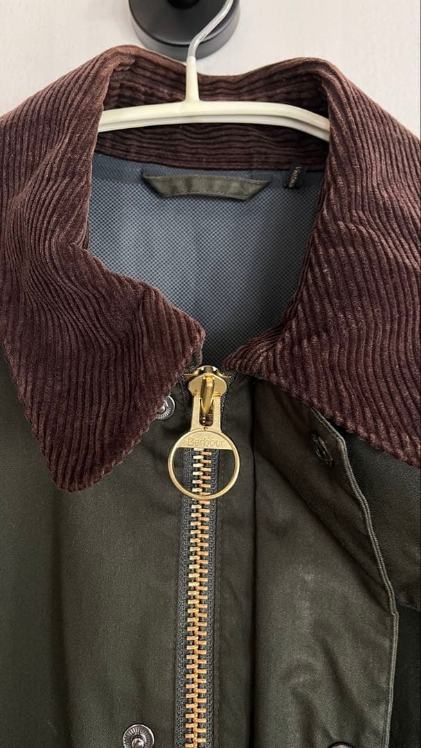 Barbour 防水ジャケット 38サイズ オリーブ