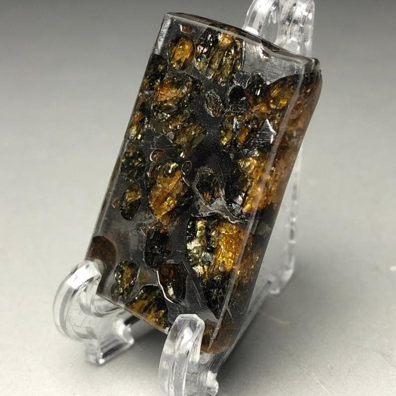 ヤ*ん様 パラサイト隕石 隕石　石鉄隕石　セリコ隕石 重さ約13ｇ　共箱