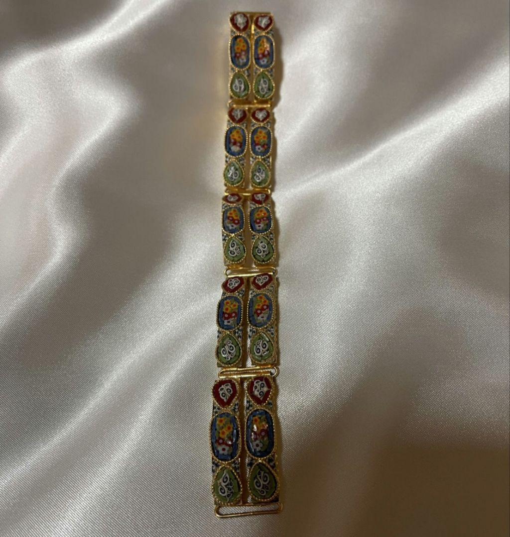 ま*ち様 マイクロモザイク ベネチアンガラス ブレスレット イタリア