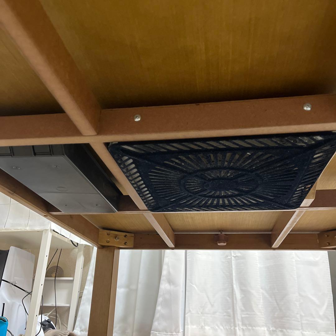 【10/19まで】リビングテーブル(こたつ布団付)　協立工芸