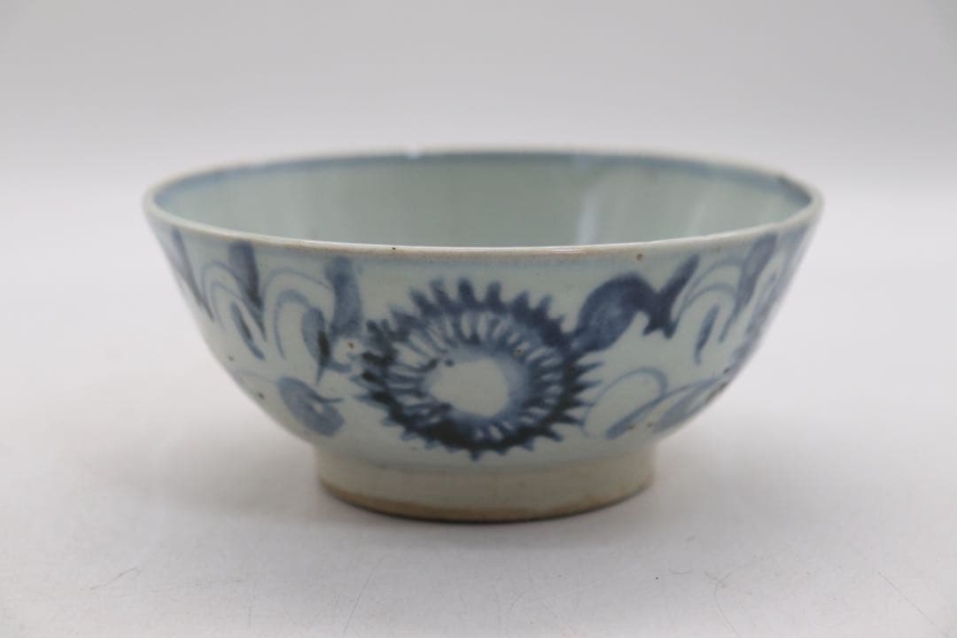 中国　明時代　染付お碗2点　アンティーク　送料込み250827-2