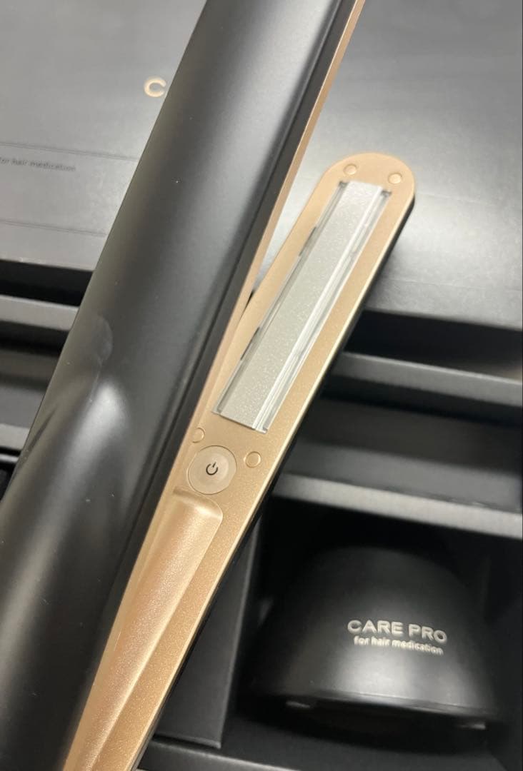 CARE PRO ケアプロ 超音波アイロン 美品 充電スタンド付 正規品