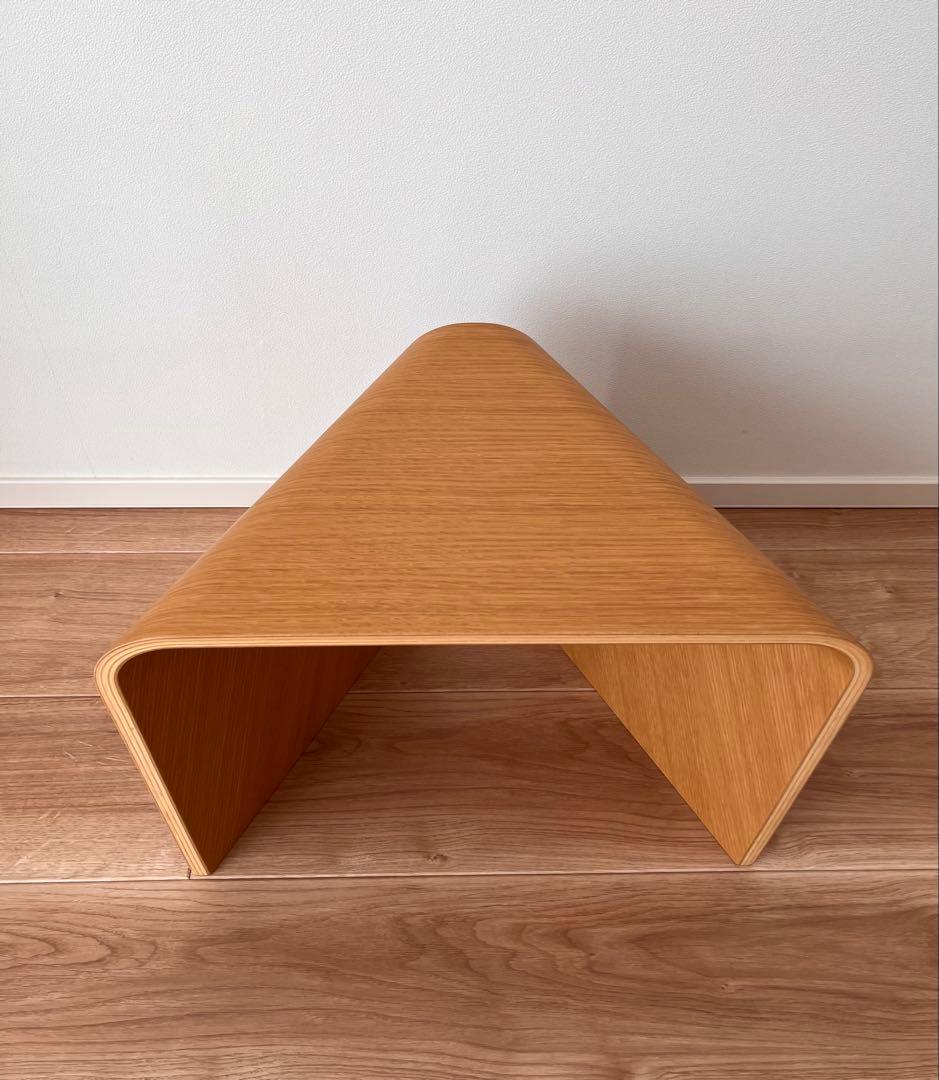 無印良品　重なるテーブルベンチ　大小　オーク材　MUJI